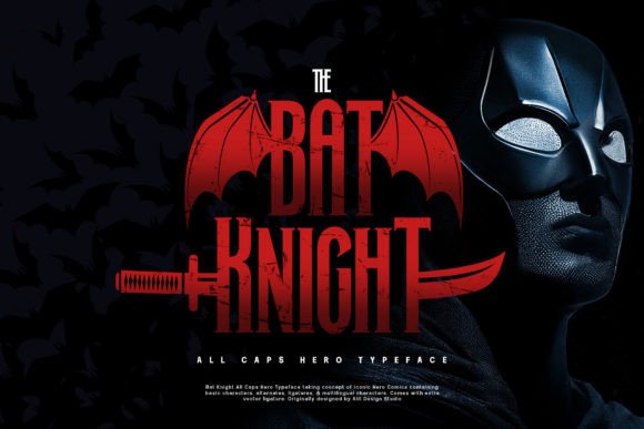 Bat Knight: A Bold Serif with Character