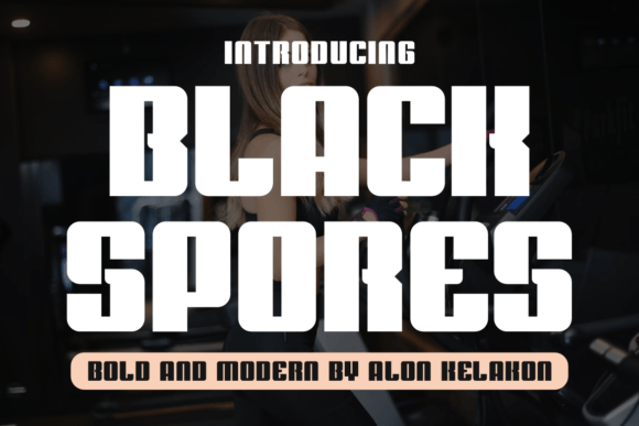 Black Spores Font: A Bold Choice for Branding Projects