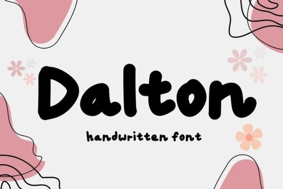 Dalton: A Bold Handwritten Font for Digital Design