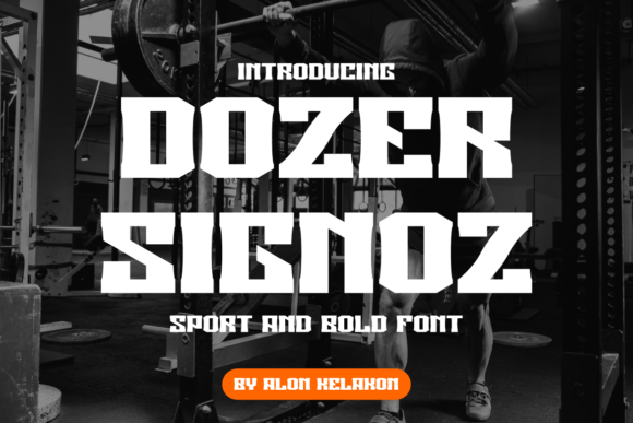 Dozer Signoz: A Bold Typeface for High-Impact Marketing