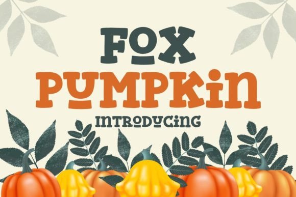 Fox Pumpkin Font: A Bold Slab Serif for Captivating Editorial Design