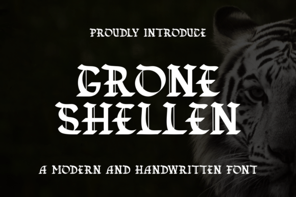 Grone Shellen Font: A Bold Choice for Branding with Character