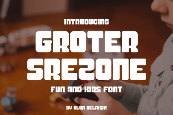 Groter Srezone: A Bold Typeface for Campaign Impact