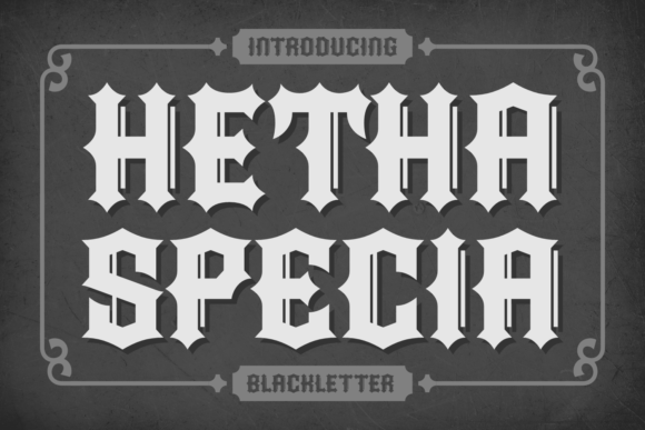 Hetha Specia: A Bold Typeface for a Polished Brand