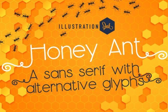 Honey Ant: A Handcrafted Sans Serif Font for Editorial Design