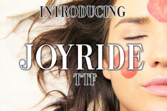 Joyride Font: A Bold Typeface for Web Designers