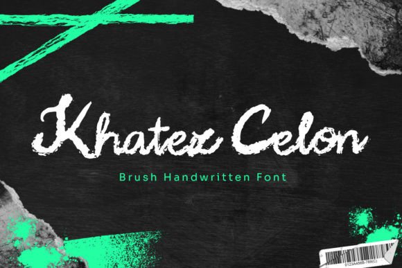 Khatez Celon Font: Elevating Your Brand with a Creative Script Typeface