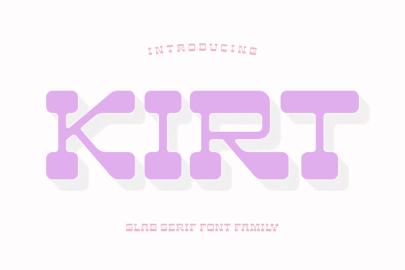Kirt Typeface: A Bold Choice for Editorial Design