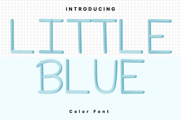 Little Blue: A Color Font That Brings Branding to Life