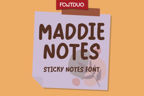 Maddie Notes: A Bold Handwritten Font for Creative Makers