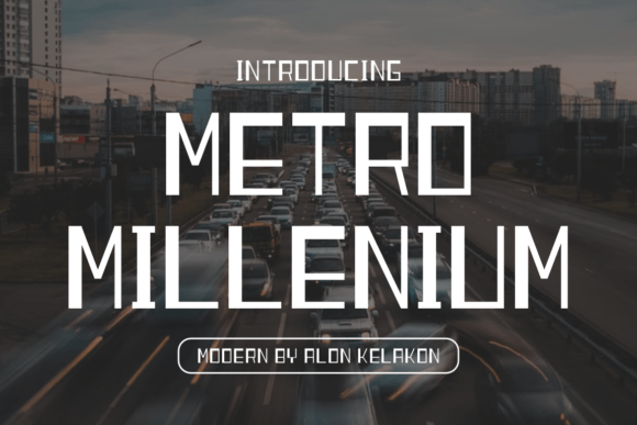Metro Millenium: A Bold Typeface for a Professional Brand