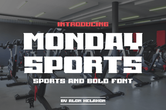 Monday Sports: A Bold Typeface for a Stronger Brand Identity