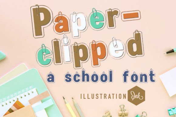 Paperclipped Font: A Modern Touch for Your Brand Identity