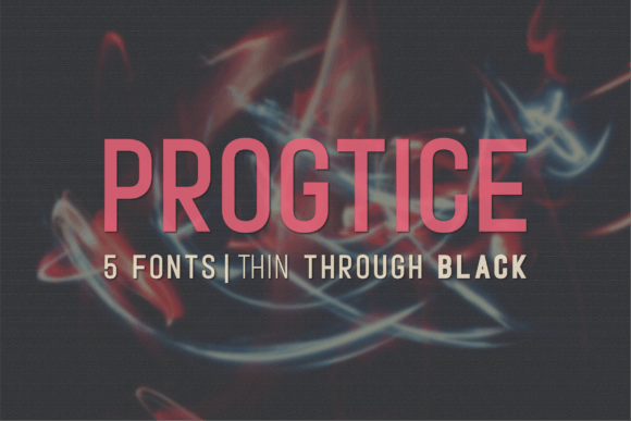 Progtice: The Modern Typeface for Impactful Branding