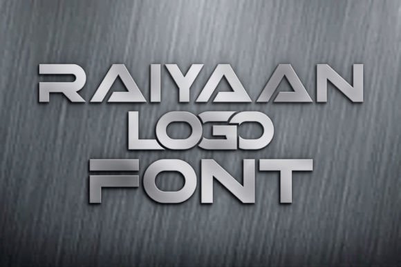 Raiyaan Typeface: A Bold Sans-Serif for Creative Branding