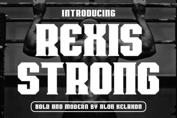 Rexis Strong: A Bold Typeface for Polished Digital Branding