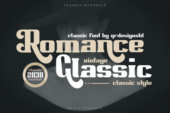 Romance Classic: A Bold Typeface for Memorable Branding