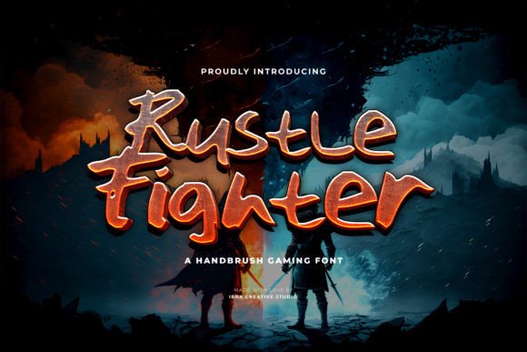Rustle Fighter: A Bold Typeface for Editorial Design