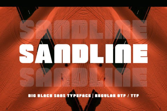 Sandline Font: A Modern Bold Typeface for Creative Makers