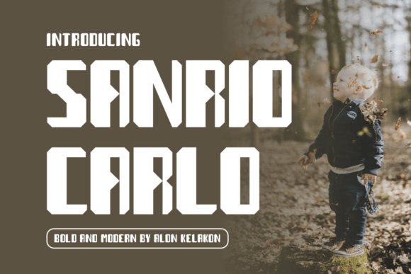 Sanrio Carlo Font: A Bold Typeface for Impactful Campaigns