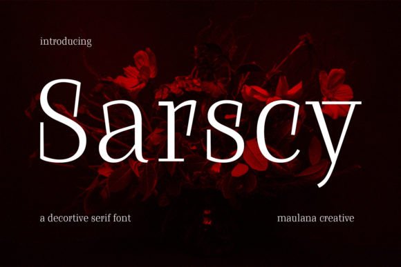 Sarscy Font Review: A Bold Serif for Commanding Branding