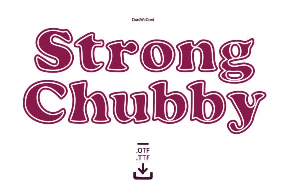 Strong Chubby Font: A Playful Yet Powerful Typeface for Web Design