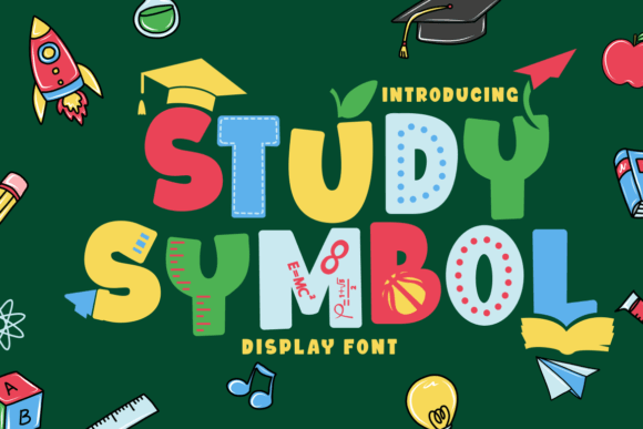 Study Symbol Font: A Playful Typeface for Polished Branding