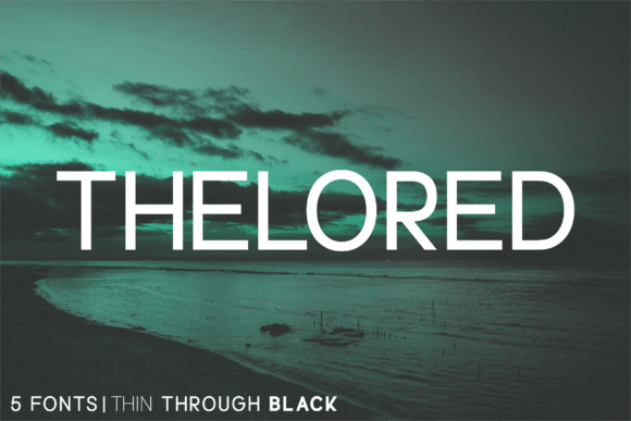 Thelored: A Modern Typeface for Editorial Excellence