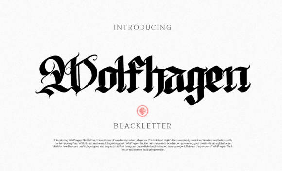 Wolfhagen Font: A Bold Typeface for Modern Editorial Design