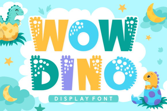 Wow Dino Font: A Bold Choice for Editorial Design
