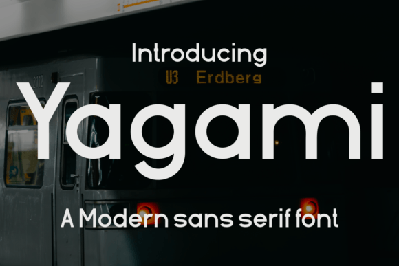 Yagami Font: A Bold Typeface for Creative Makers